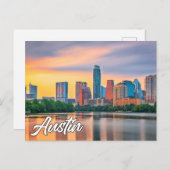 Carte Postale Austin, Texas, États-Unis (Devant / Derrière)