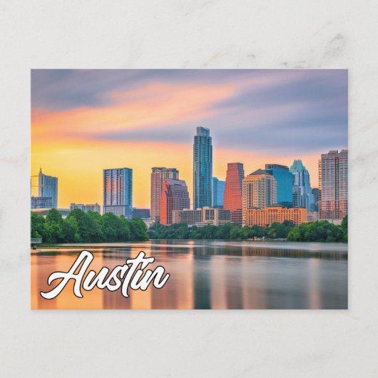 Carte Postale Austin, Texas, États-Unis (Devant)