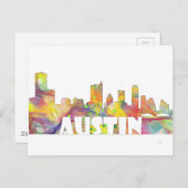CARTE POSTALE AUSTIN TEXAS SKYLINE MCLR2 (Devant / Derrière)