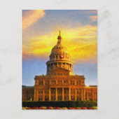 Carte postale Austin TX Sunset (Devant)