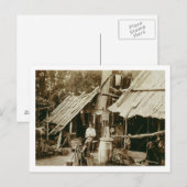 Carte Postale Australian prospector, c.1880s (sepia photo) (Devant / Derrière)