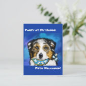 CARTE POSTALE AUSTRALIAN SHEPHERD (Debout devant)