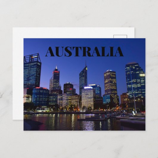 Carte Postale Australie (Devant / Derrière)