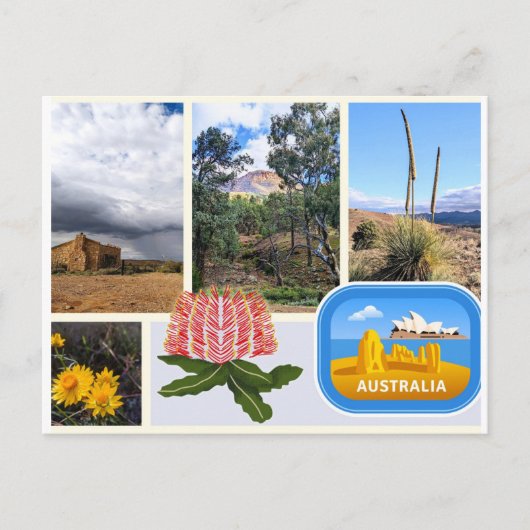 Carte postale Australie (Devant)