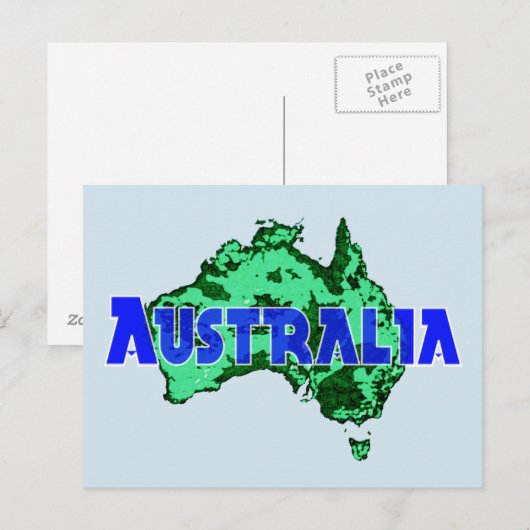 Carte Postale Australie (Devant / Derrière)