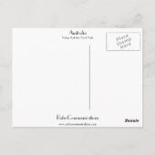 Carte Postale Australie (Dos)