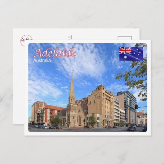 Carte Postale Australie - Adélaïde (Devant / Derrière)