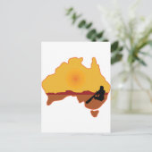 Carte Postale Australie Autochtone (Debout devant)