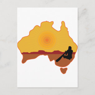 Carte Postale Australie Autochtone
