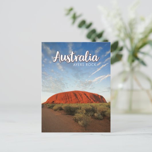 Carte Postale australie ayers rock (Debout devant)