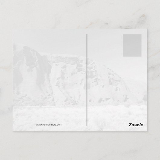 Carte Postale australie ayers rock (Dos)