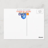 Carte Postale Australie Drapeau bateau à voile Nautical (Dos)