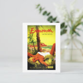 Carte Postale Australie Exmouth South Devon Poster vintage (Debout devant)