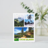 Carte Postale Australie - Îles Cocos (keeling) - (Debout devant)