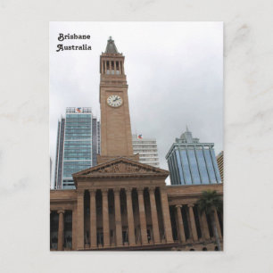 Carte Postale Australie, Mairie de Brisbane, Brisbane, Australie