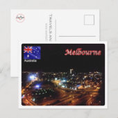 Carte Postale Australie - Melbourne - (Devant / Derrière)