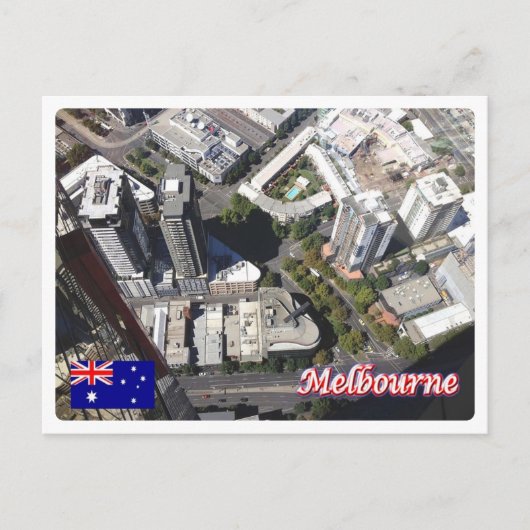 Carte Postale Australie - Melbourne - (Devant)