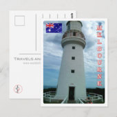 Carte Postale Australie - Melbourne - Cape Otway - (Devant / Derrière)