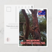 Carte Postale Australie - Melbourne - Great Otway - (Devant / Derrière)