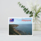 Carte Postale Australie - Melbourne - La Côte - (Debout devant)