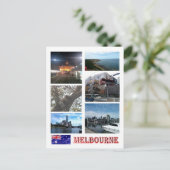 Carte Postale Australie - Melbourne - Mosaic - (Debout devant)