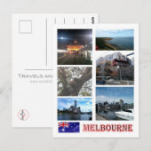 Carte Postale Australie - Melbourne - Mosaic - (Devant / Derrière)