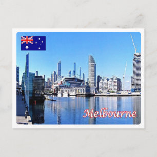 Carte Postale Australie - Melbourne - Port -
