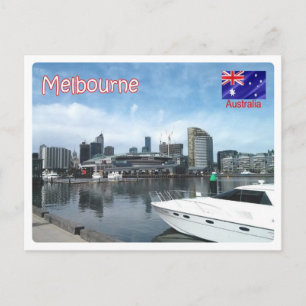 Carte Postale Australie - Melbourne - Port -