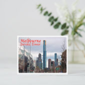 Carte Postale Australie - Melbourne - Tour Eureka - (Debout devant)