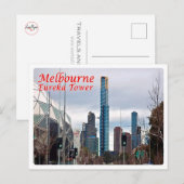 Carte Postale Australie - Melbourne - Tour Eureka - (Devant / Derrière)