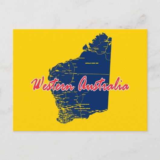 Carte Postale Australie occidentale (Devant)