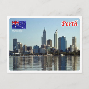 Carte Postale Australie - Perth - Skyline -