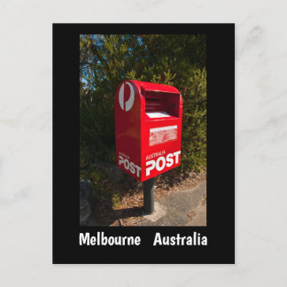 Carte postale Australie Post Box Melbourne
