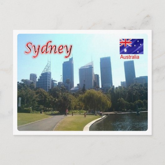 Carte Postale Australie - Sydney - (Devant)