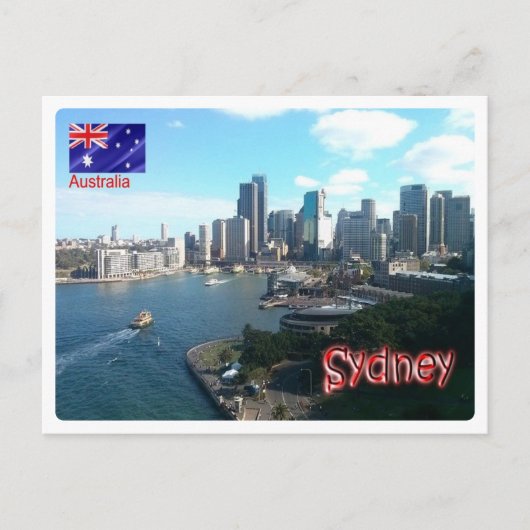 Carte Postale Australie - Sydney - (Devant)