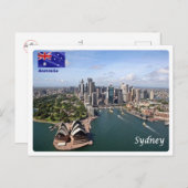 Carte Postale Australie - Sydney - (Devant / Derrière)