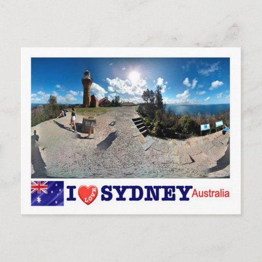 Carte Postale Australie - Sydney - J'aime - (Devant)