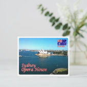 Carte Postale Australie - Sydney - Opéra - (Debout devant)