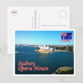 Carte Postale Australie - Sydney - Opéra - (Devant / Derrière)
