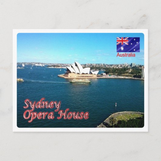 Carte Postale Australie - Sydney - Opéra - (Devant)