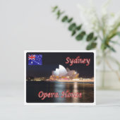 Carte Postale Australie - Sydney - Opéra - (Debout devant)