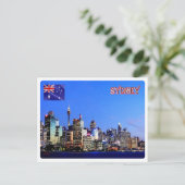Carte Postale Australie - Sydney - Skyline - (Debout devant)