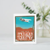 Carte Postale Australie Territoire du Nord affiche des déplaceme (Debout devant)