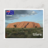 Carte Postale Australie - Uluru - (Devant)