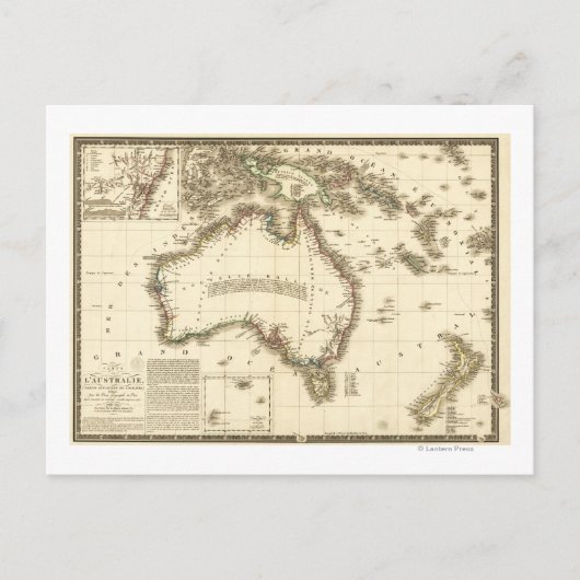 Carte Postale AustralieCarte panoramiqueAustralie 2 (Devant)