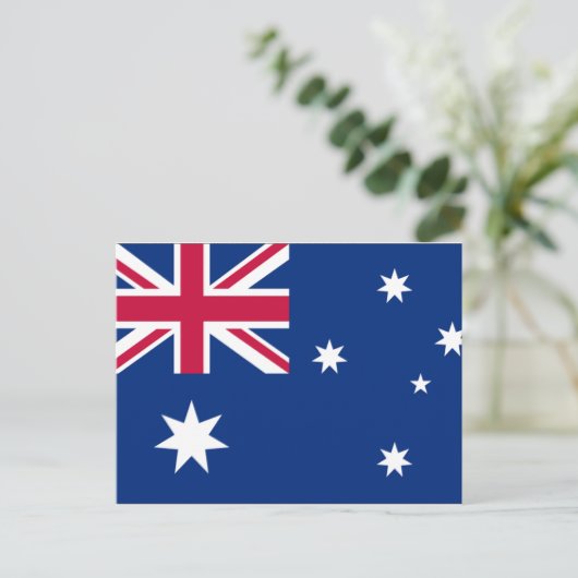 carte postale australienne (Debout devant)