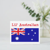 Carte postale australienne Lil (Debout devant)