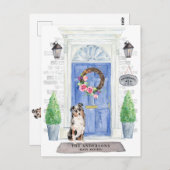 Carte postale australienne Shepherd Moving Faire-p (Devant / Derrière)