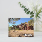 Carte postale australienne - Trephina Gorge (Debout devant)