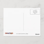 Carte Postale Australorp noir Hen (Dos)